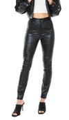 Juicy Couture High Rise Coated Skinny