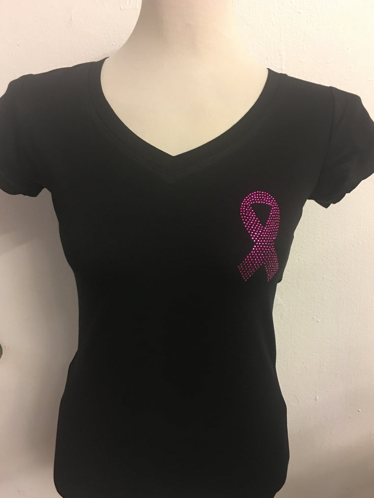 Breast Cancer Pink Ribbon Small
