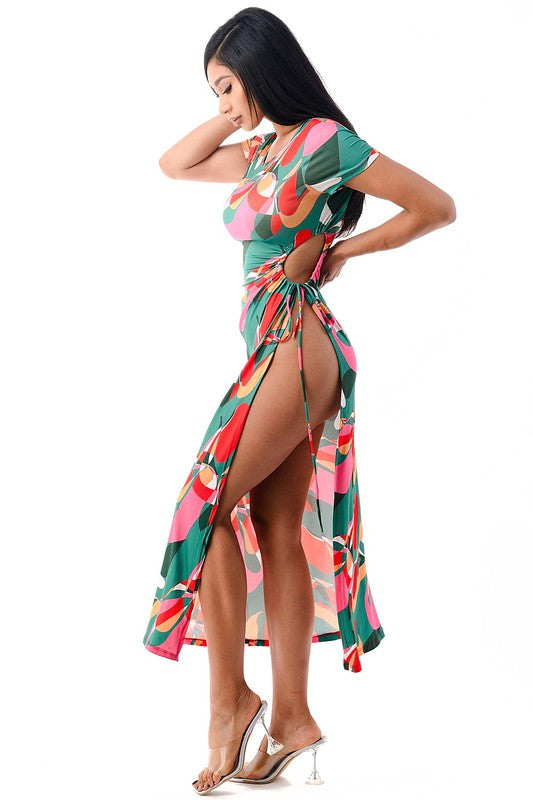 Tropical Baby Maxi Dress