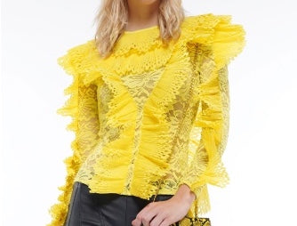 Yellow Sassy Lace