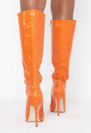 Cal-Orange Heel Boot