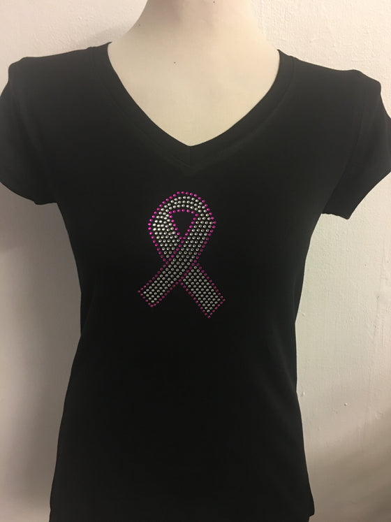 Breast Cancer Ribbon Large